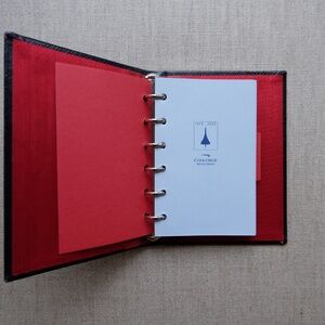 Vintage Concorde Smythson Planner - supersonic passenger amenities.